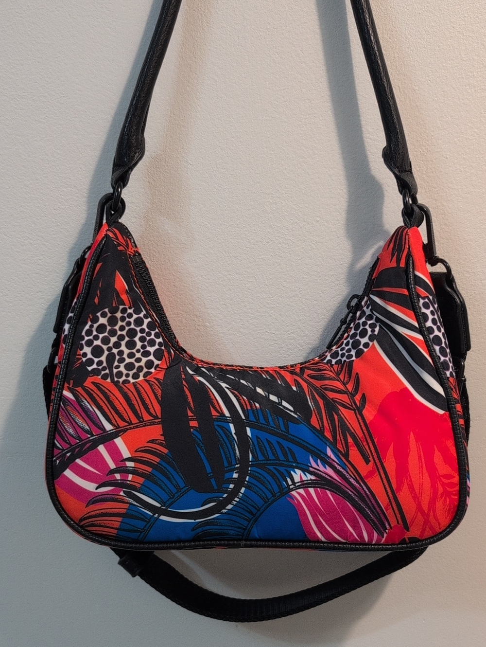 Desigual Floral Padded Bag - Picture 2 of 4